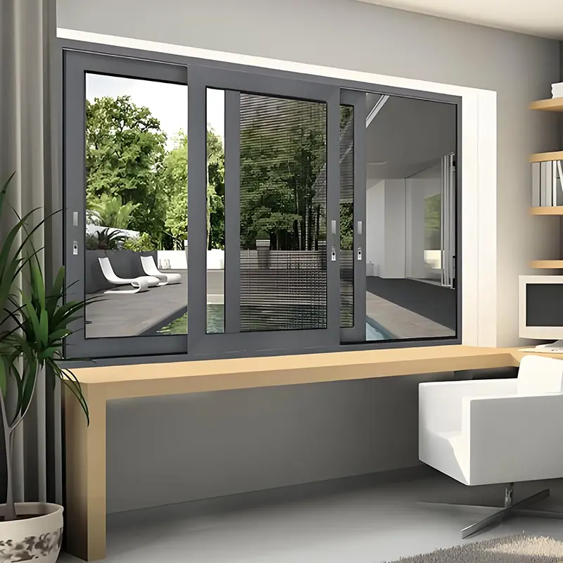 An próiseas déantúsaíochta fuinneoga cóimhiotal alúmanaim