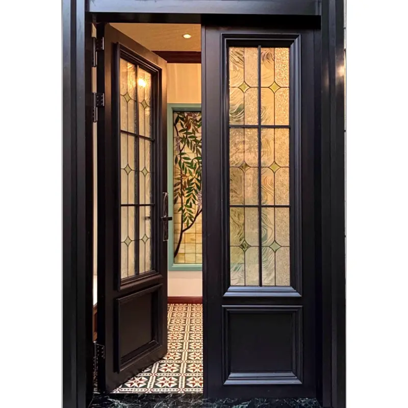 Doirse Dearaidh Ealaíne Alloy Alúmanam