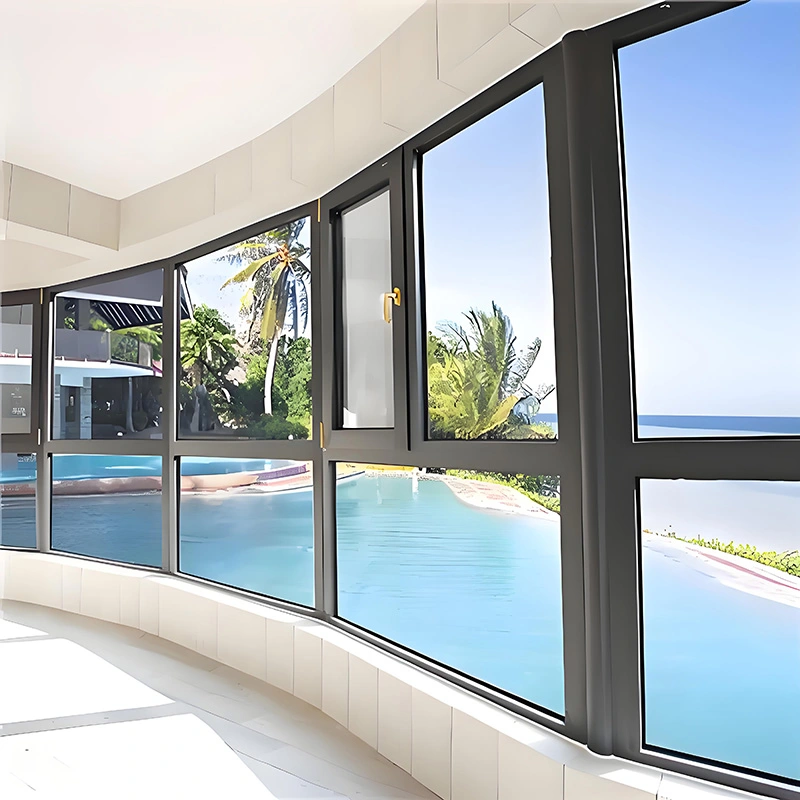 Cóimhiotal Alúmanam Fuinneoga a Oscailt Isteach